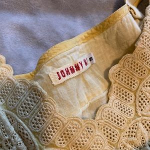 Johnny was boho tank.